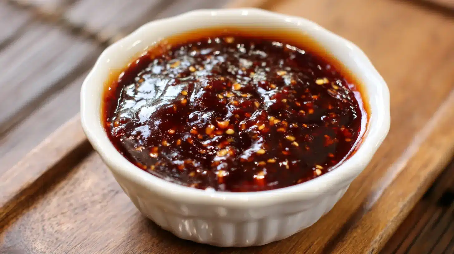Sweet pineapple BBQ sauce for Hawaiian BBQ chicken recipe