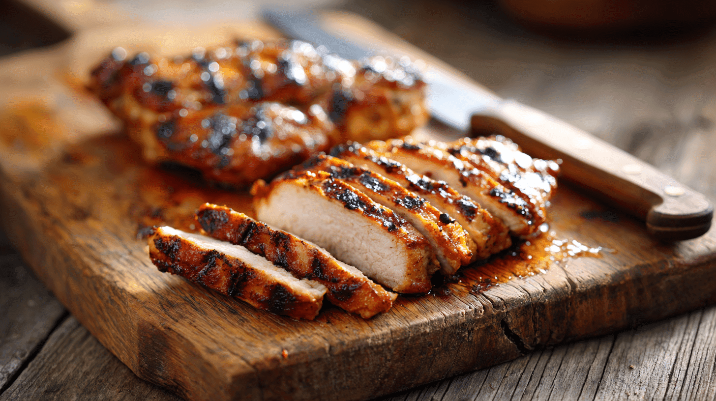 resting mexican style chicken thighs after cooking