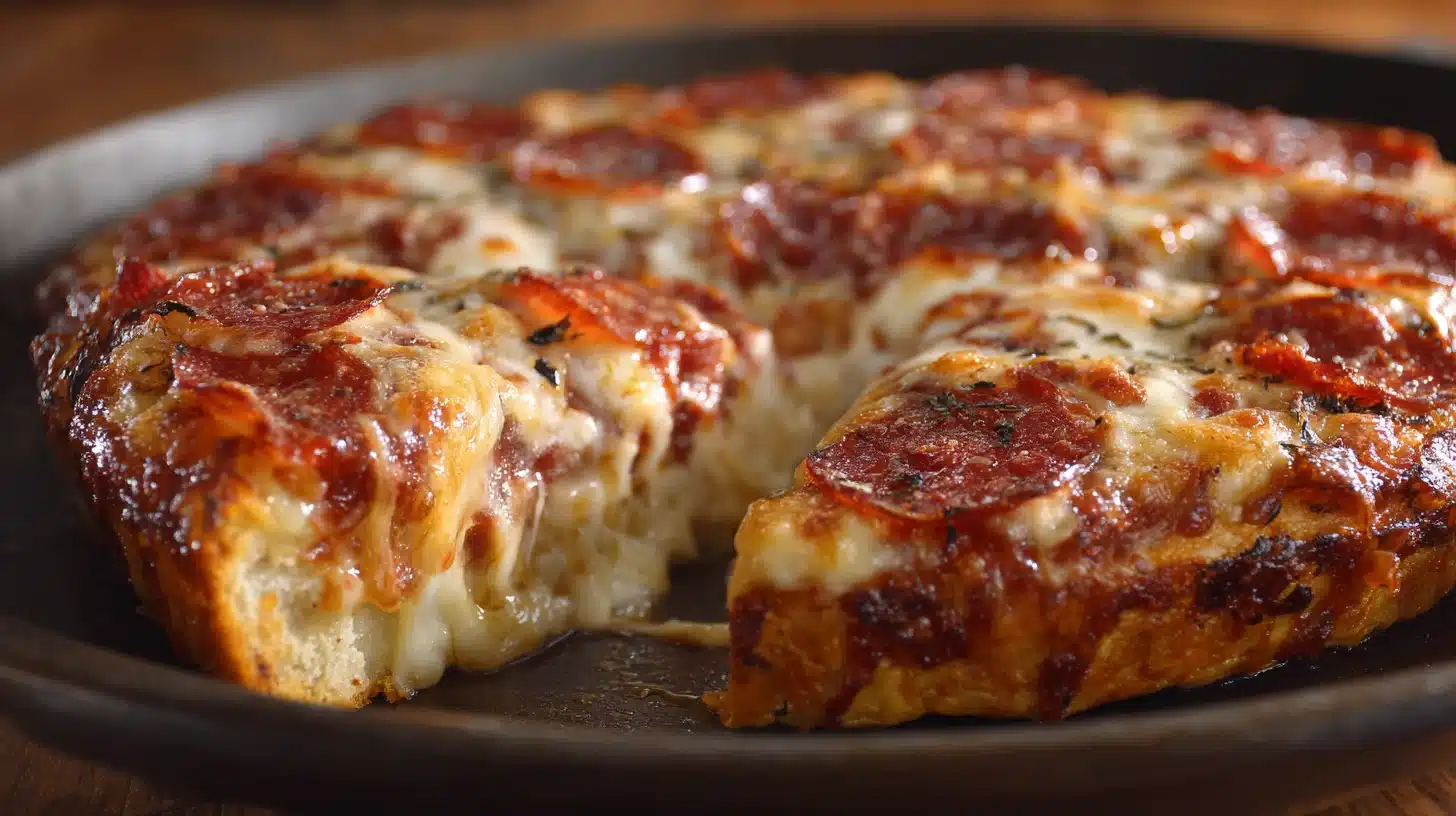 Second bake of ground chicken pizza crust recipe