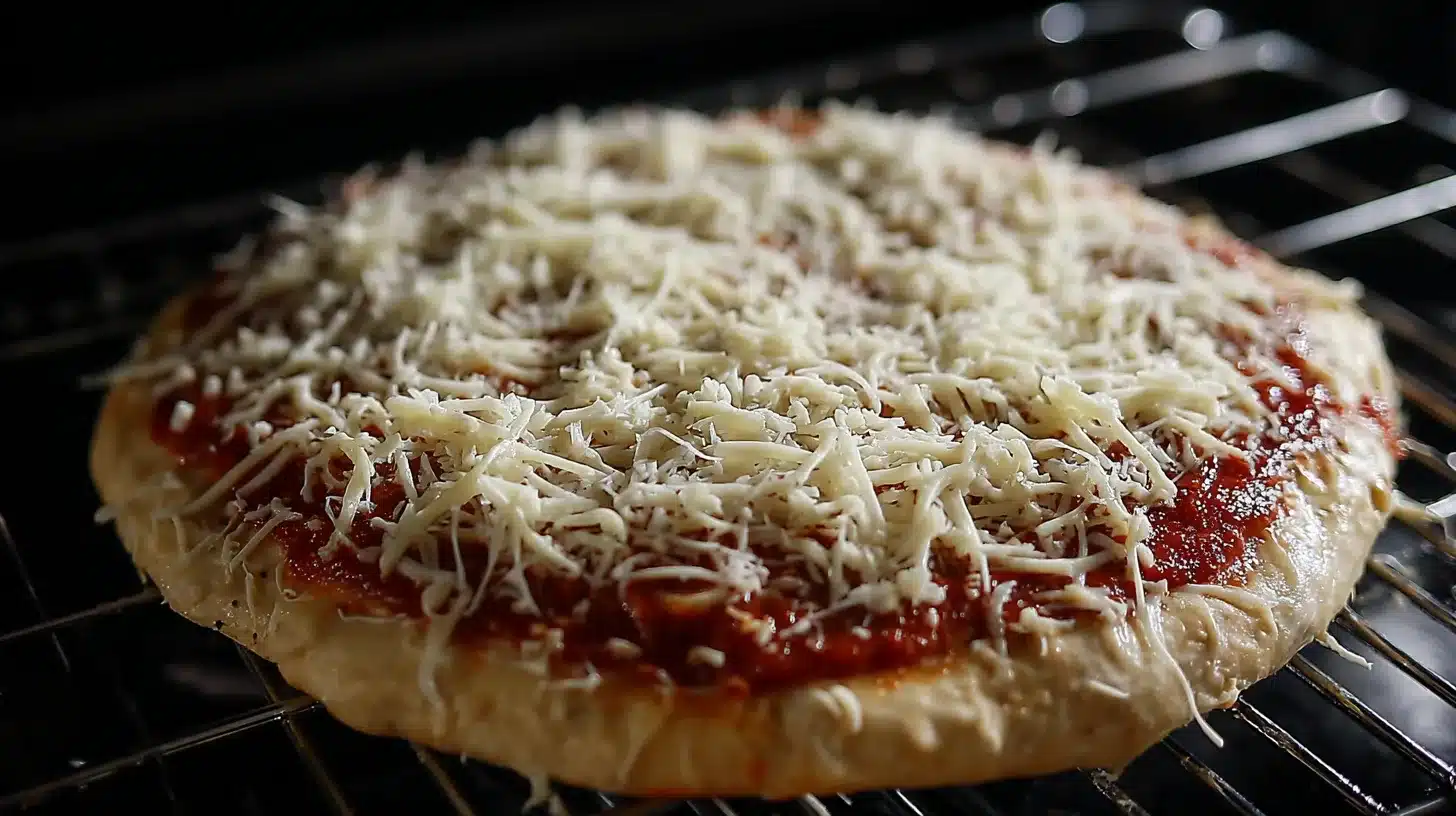 Final bake of chicken crust pizza near me