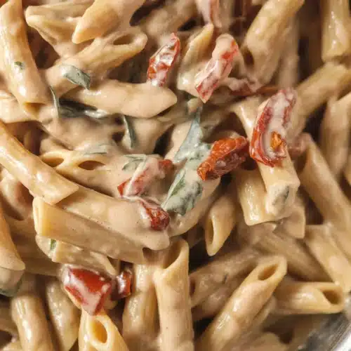 One Pot Marry Me Chicken Pasta with tender chicken, sun-dried tomatoes, and creamy sauce