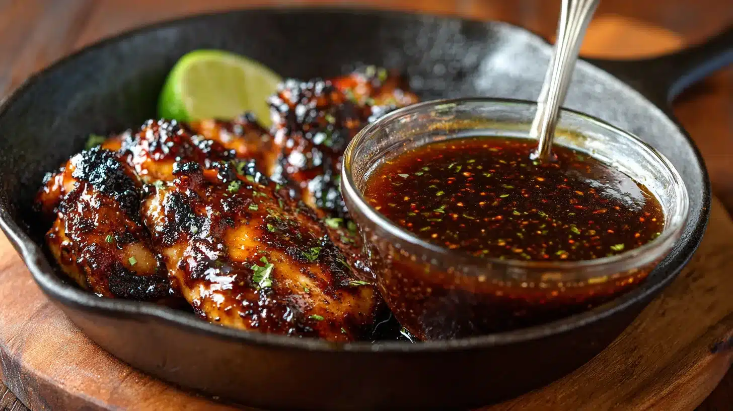 Cooking glaze for grilled chicken teriyaki Panda Express