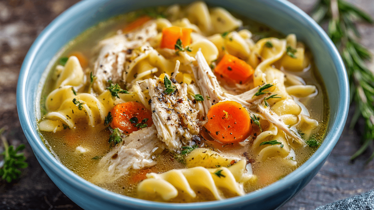 Rotisserie Chicken Noodle Soup 2025