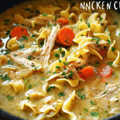 Slow Cooker Chicken Noodle Soup