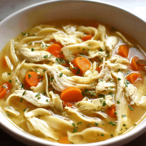 Simple Chicken Noodle Soup Recipe
