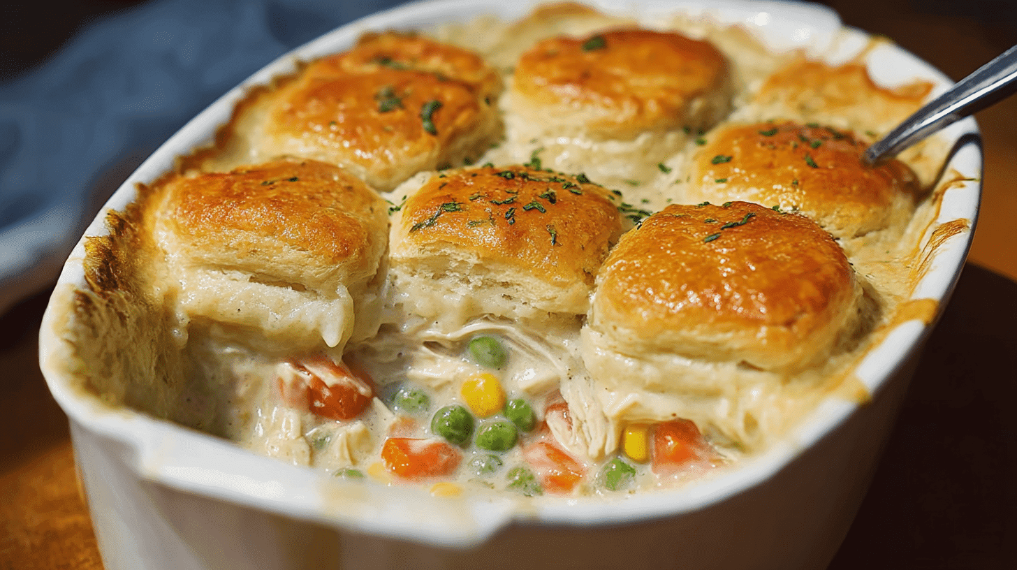 Easy Chicken Pot Pie Casserole