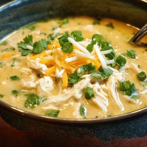High Protein White Chicken Chili
