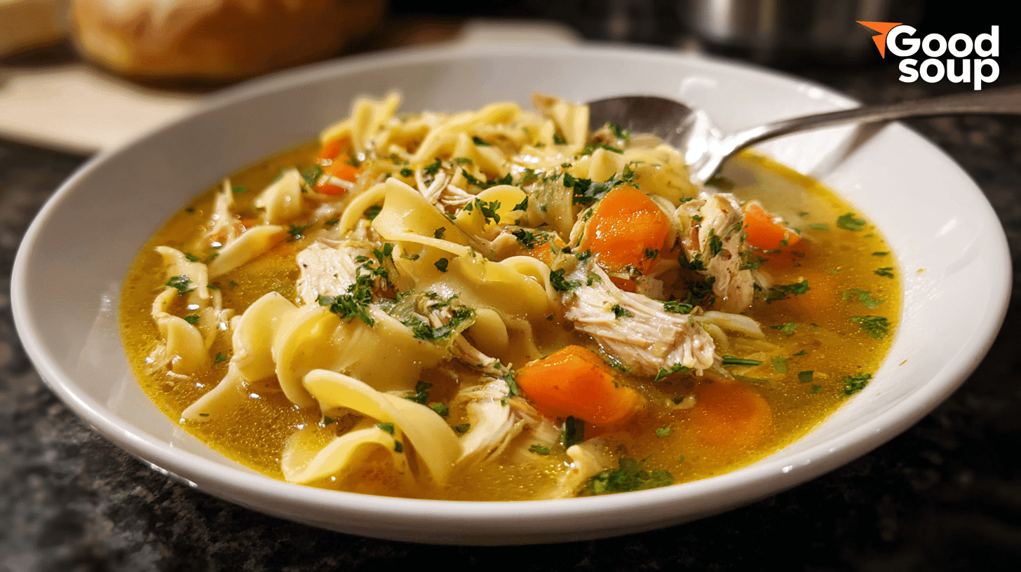 Home Made Chicken Noodle Soup