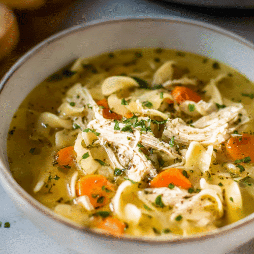 Instapot Chicken Noodle Soup