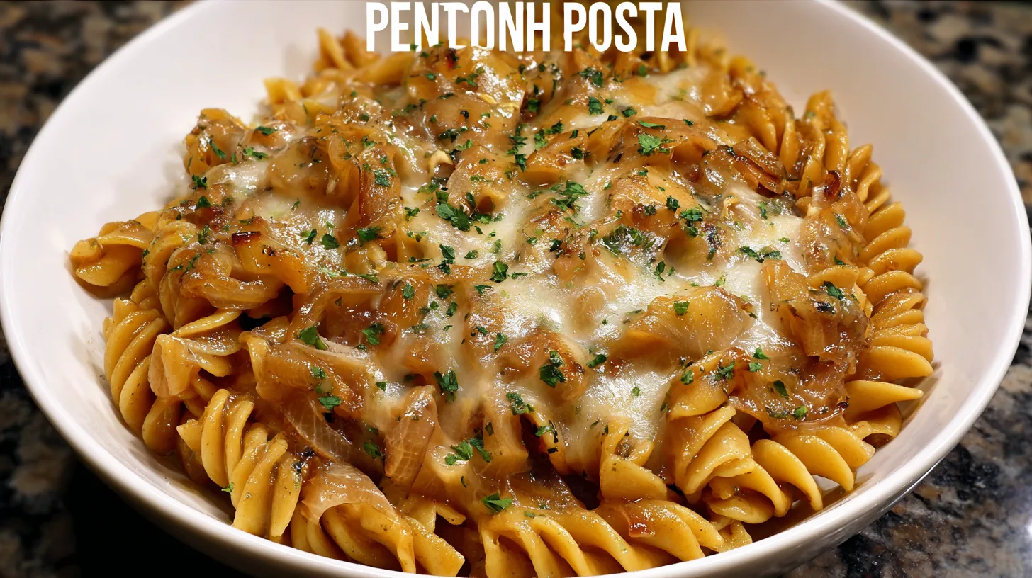 French Onion Soup Pasta