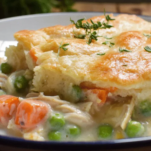 chicken pot pie with rotisserie chicken