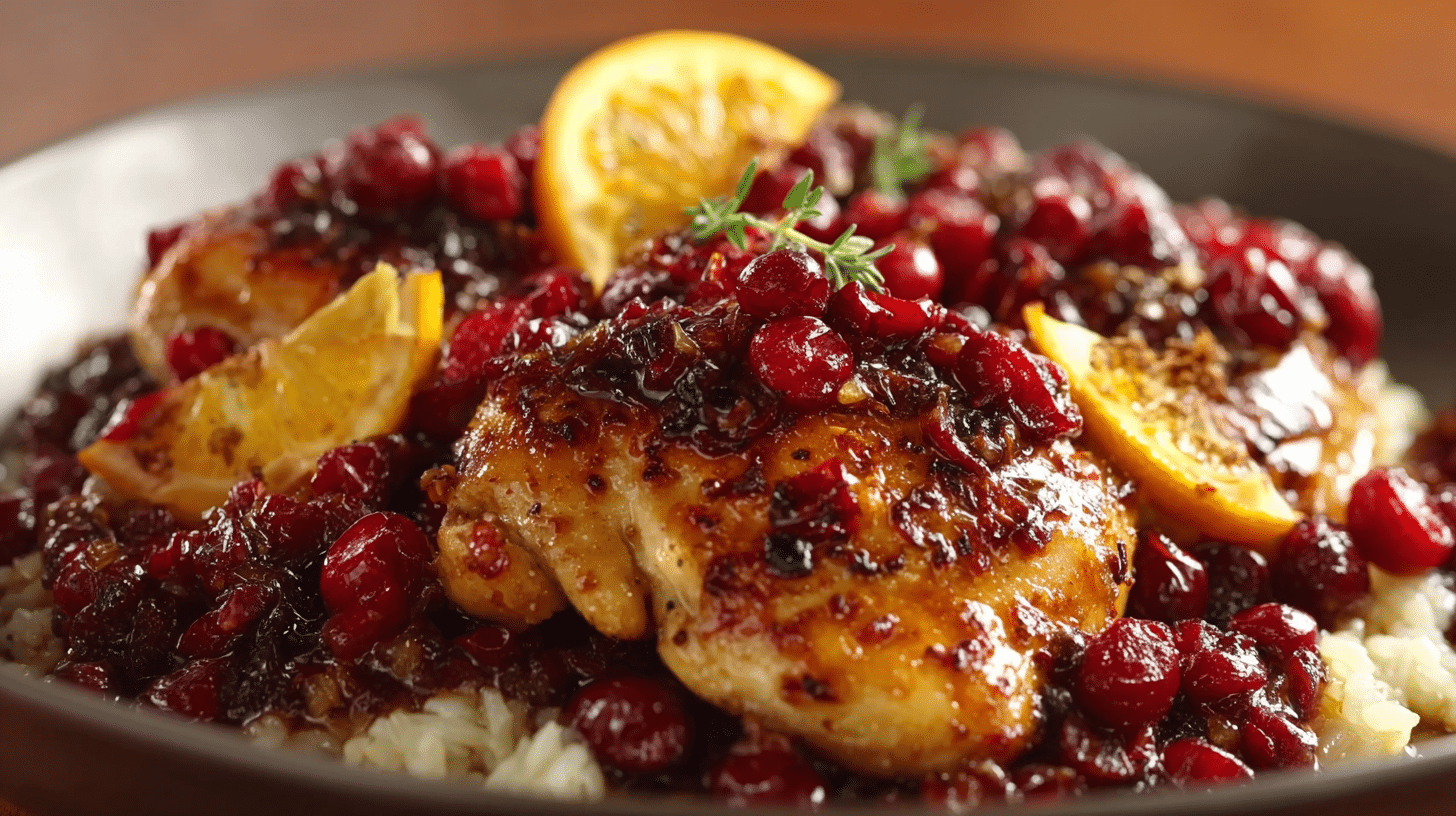 Cranberry Orange Chicken