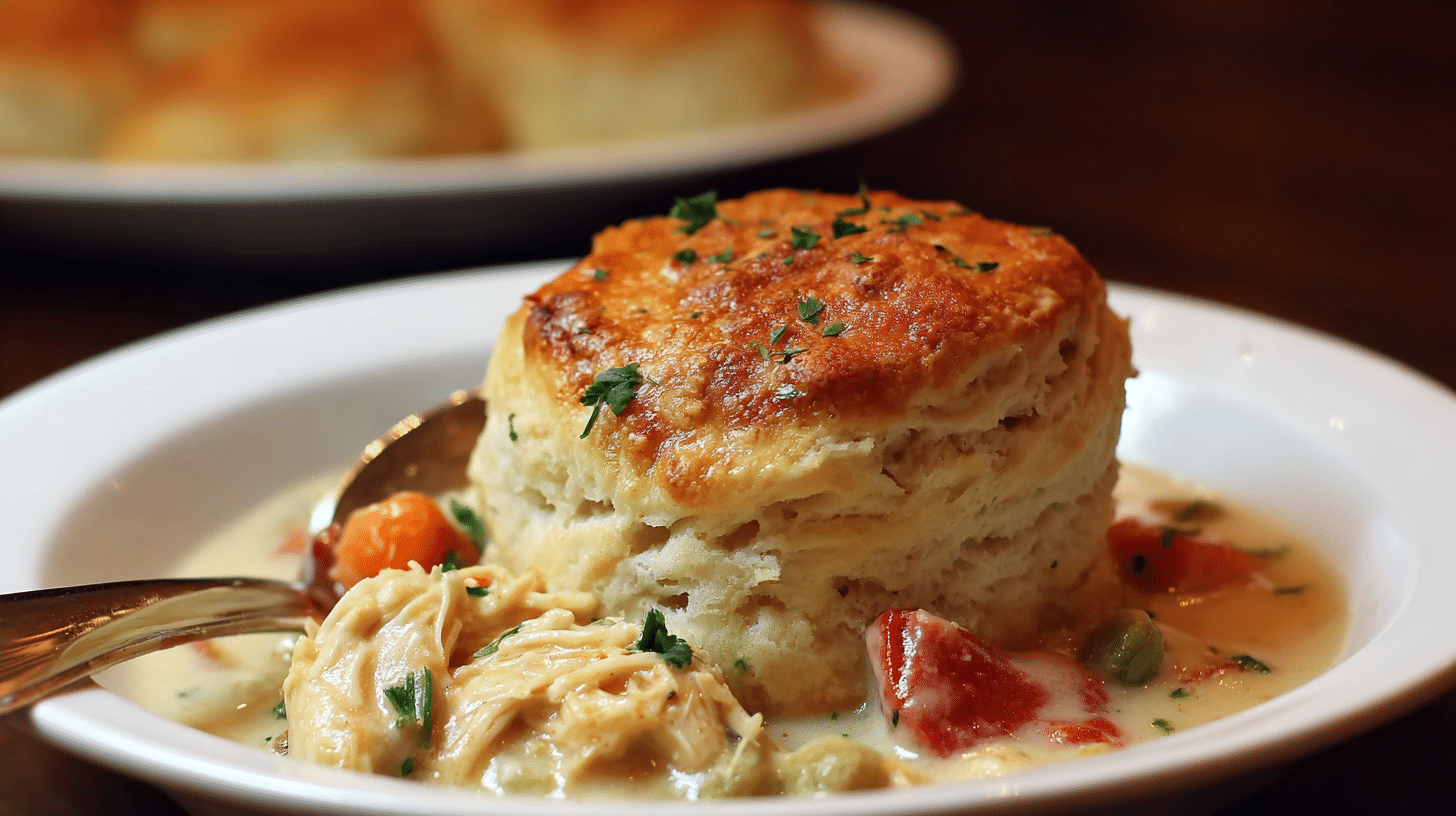 Red Lobster Biscuit Chicken Pot Pie
