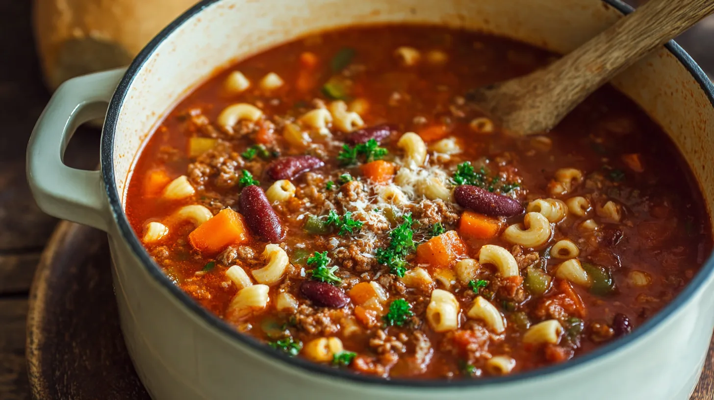 Pasta Fagioli Soup