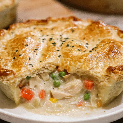 healthy chicken pot pie recipe