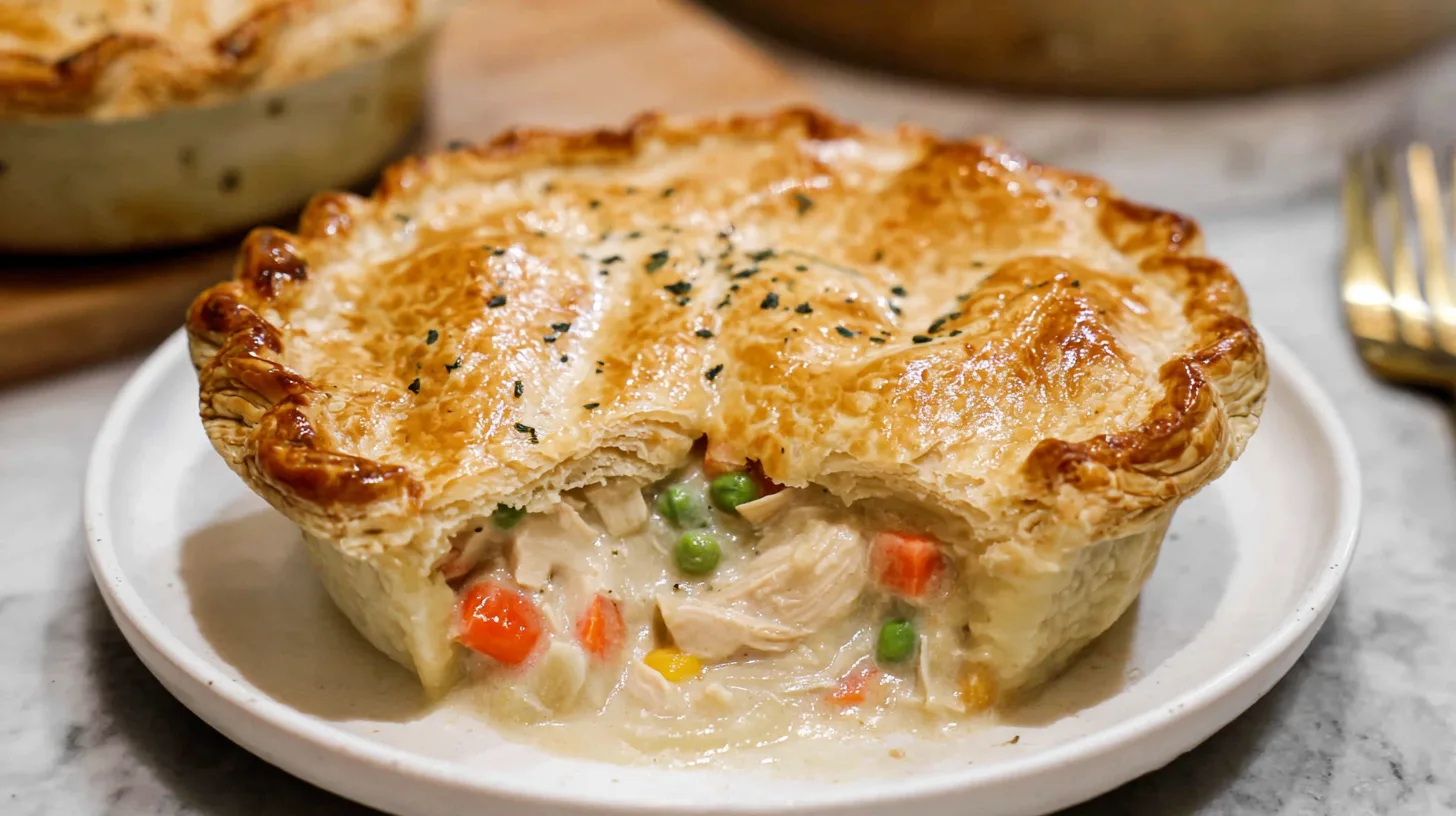healthy chicken pot pie recipe