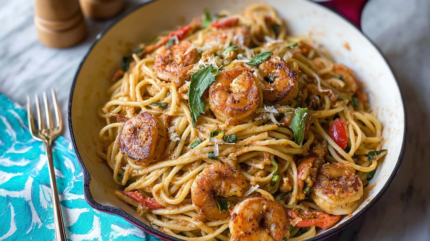 cajun shrimp pasta recipe