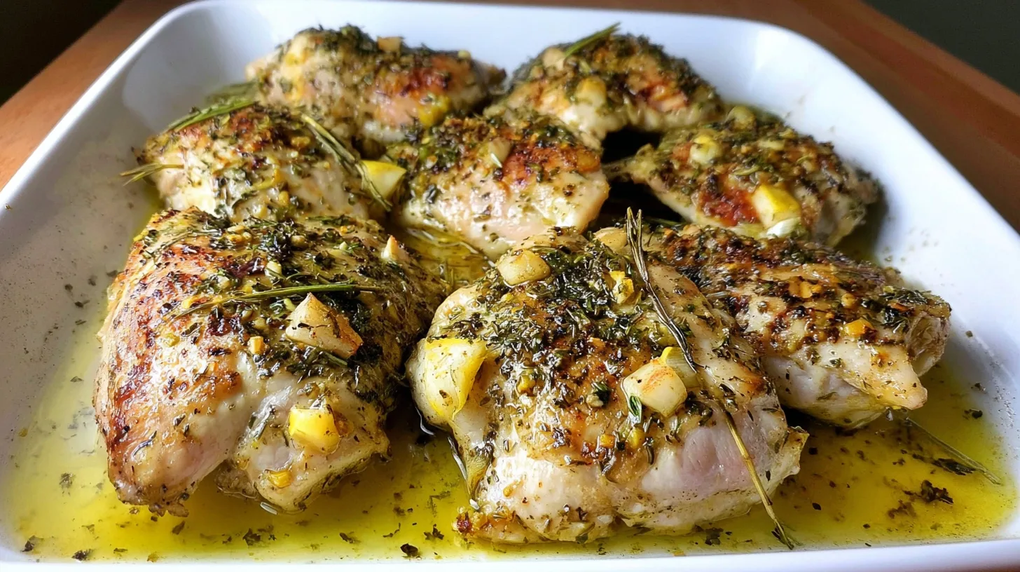 Baked Greek Lemon Chicken