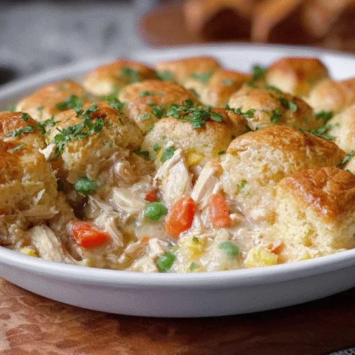 healthy chicken pot pie with rotisserie chicken 2025