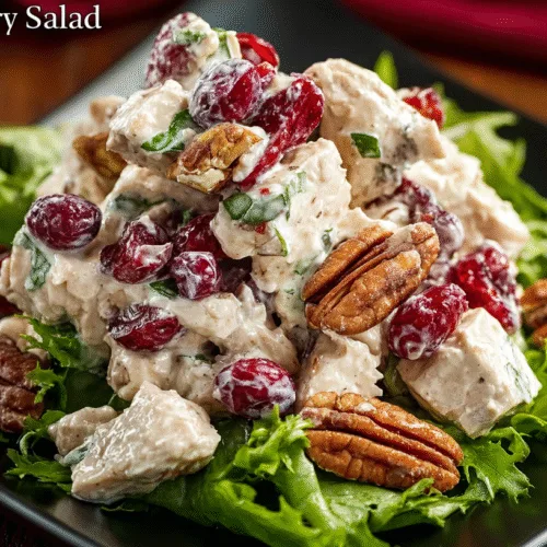 Chicken Salad With Cranberries And Pecan