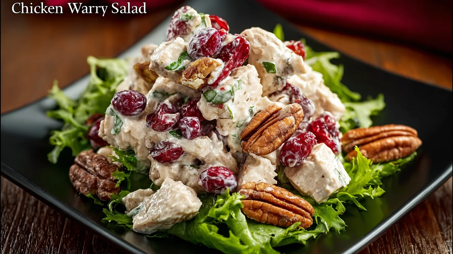 Chicken Salad With Cranberries And Pecan