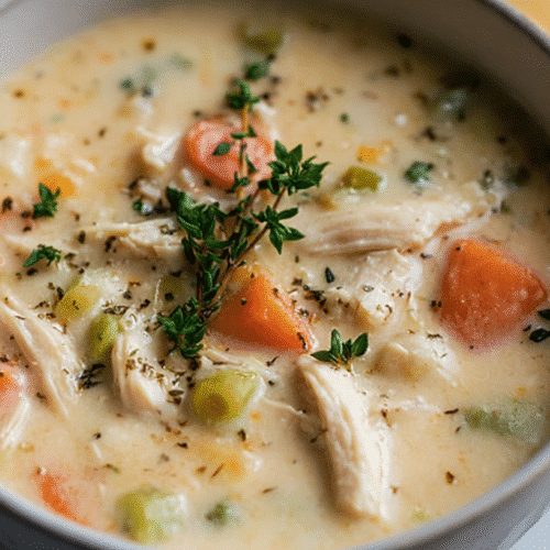 Chicken Pot Pie Soup Instant Pot