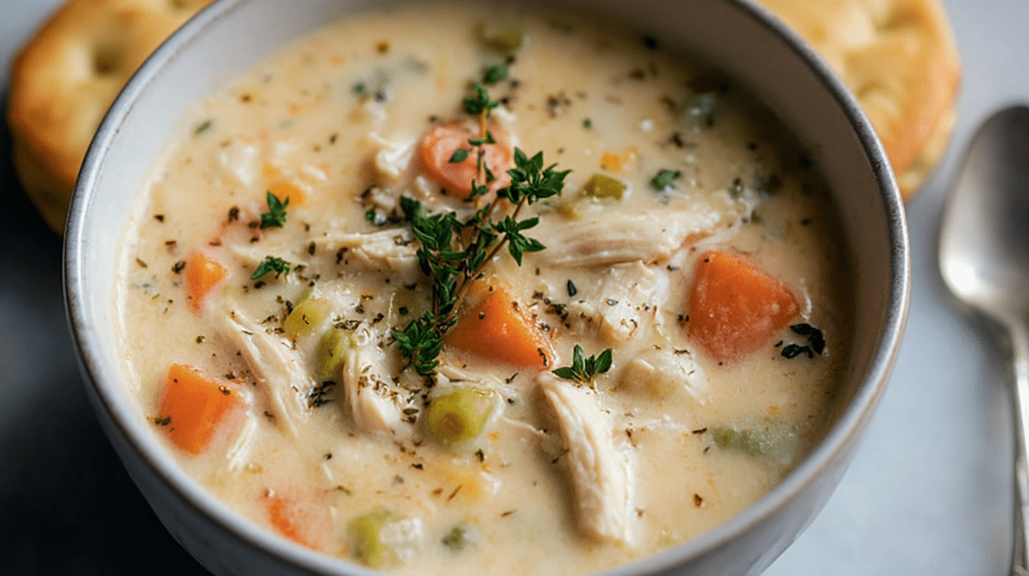 Chicken Pot Pie Soup Instant Pot
