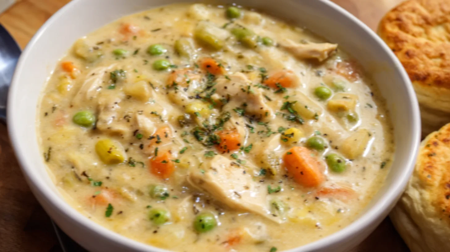 Chicken Pot Pie Soup Crockpot