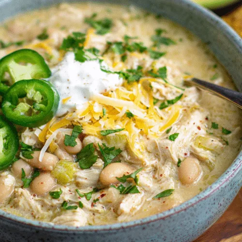 White Chicken Chili With Cream Cheese crockpot