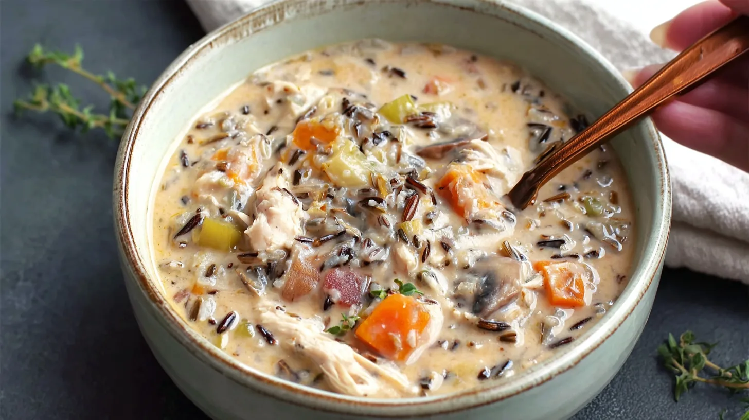 Chicken And Wild Rice Soup Instant Pot