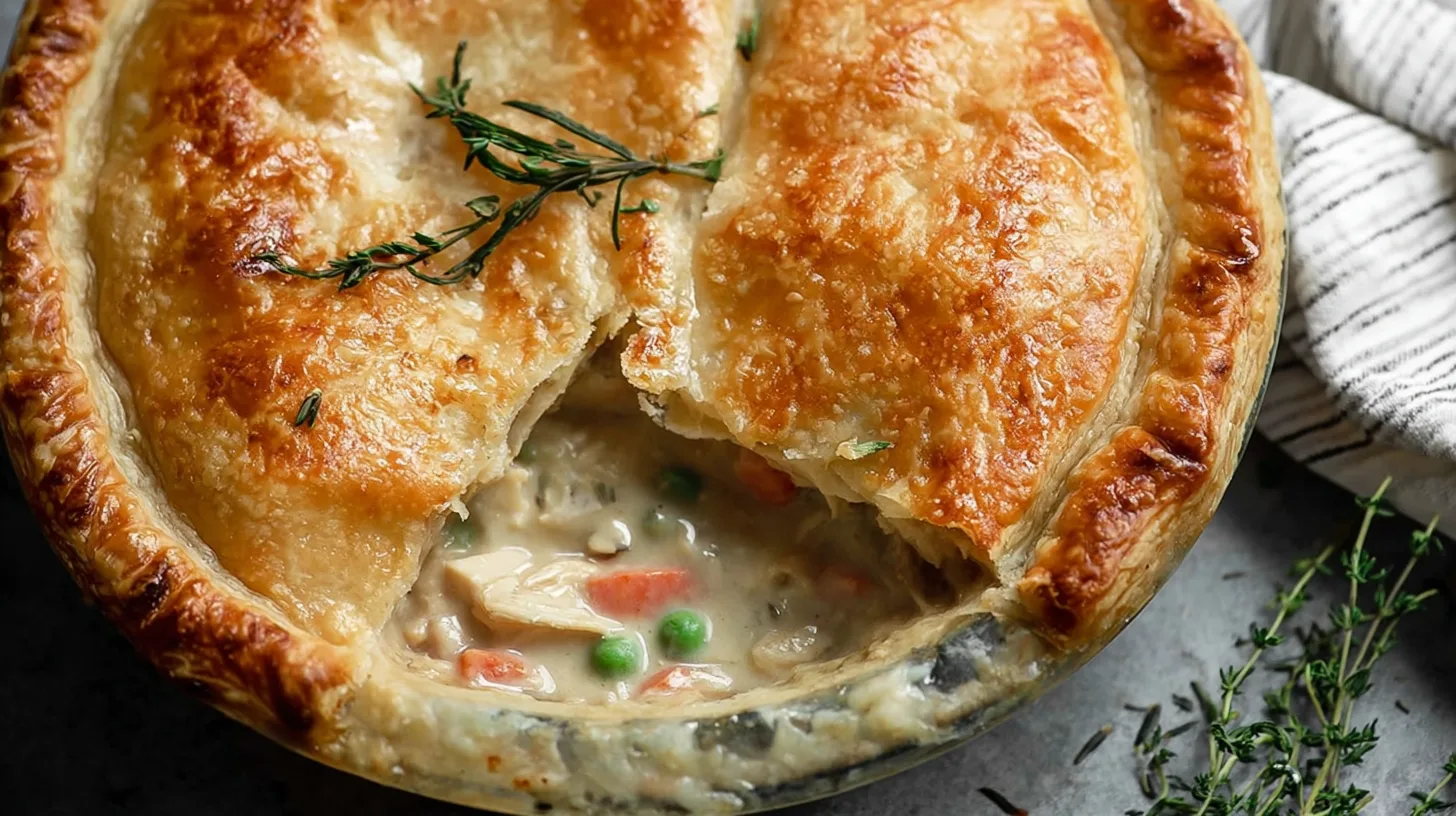 easy chicken pot pie recipe 2025