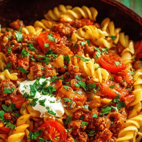 Turkish pasta recipe