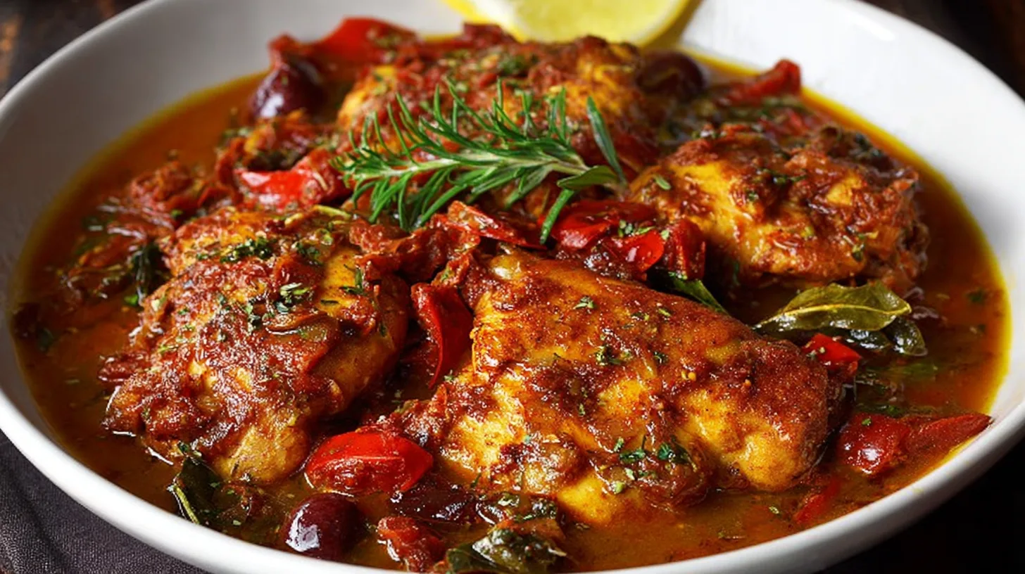 chicken cacciatore recipe