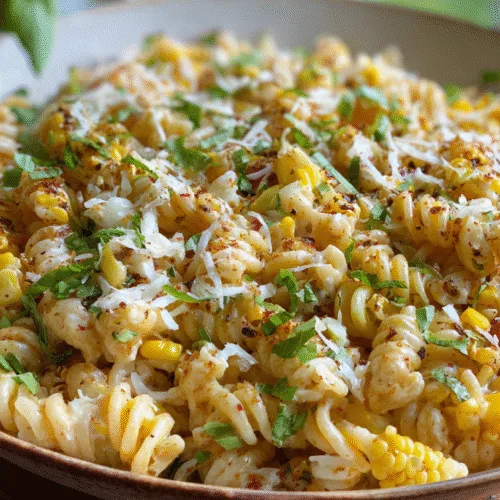 street corn pasta salad