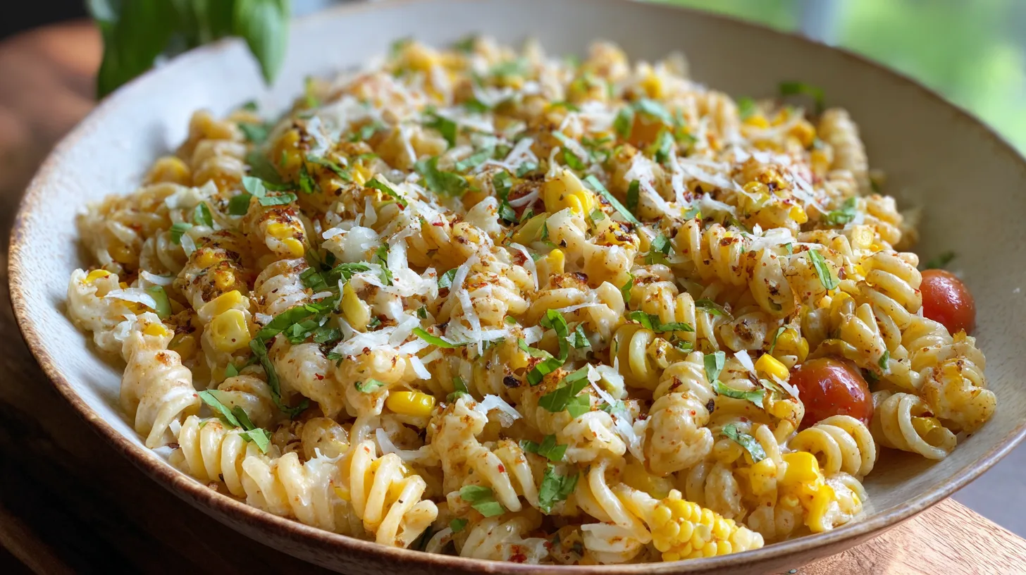 street corn pasta salad