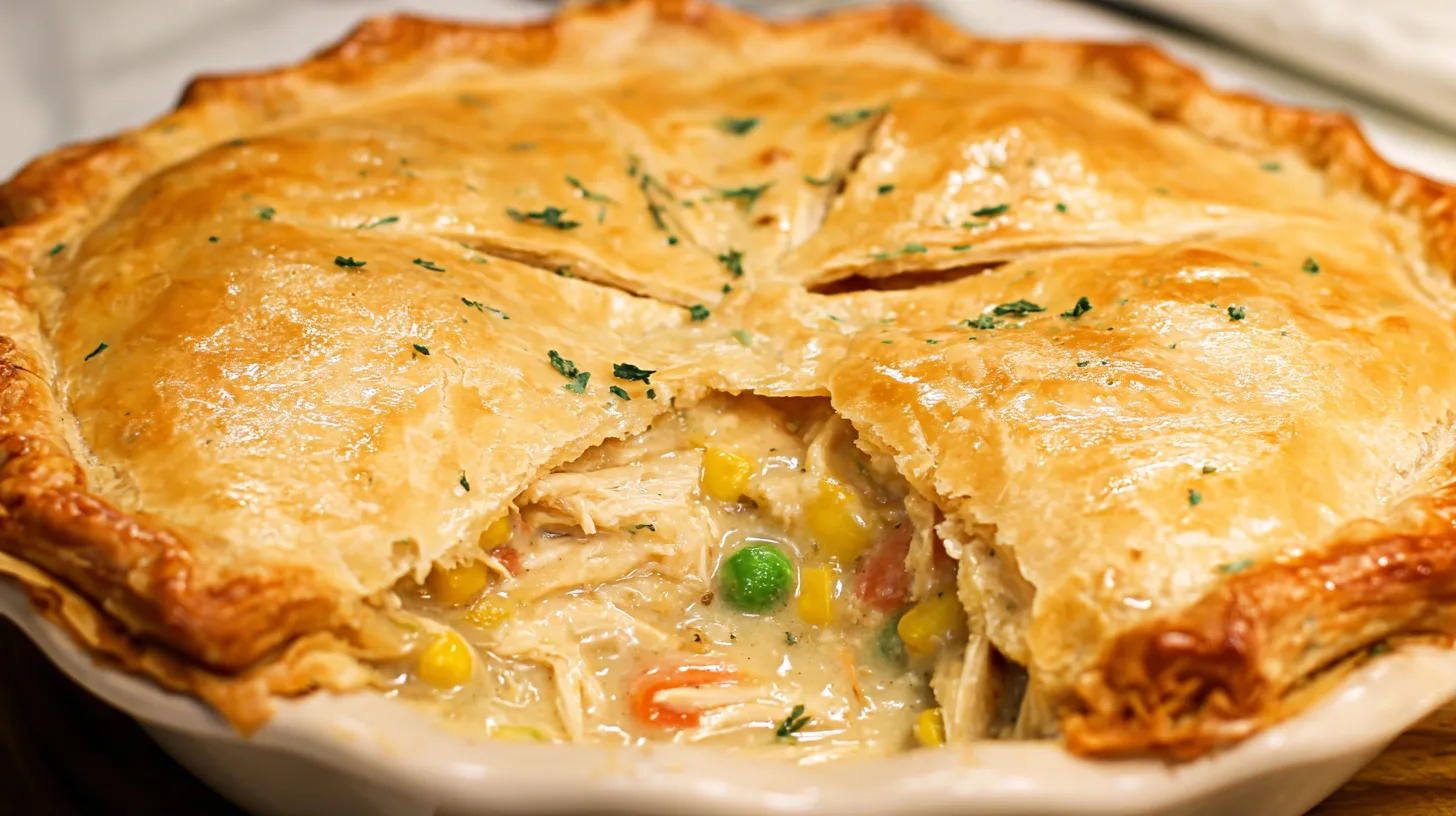 Homemade Easy Chicken Pot Pie Recipe