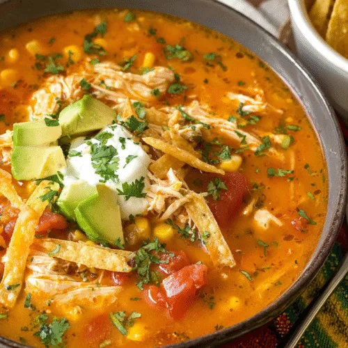 Best Chicken Tortilla Soup Recipe