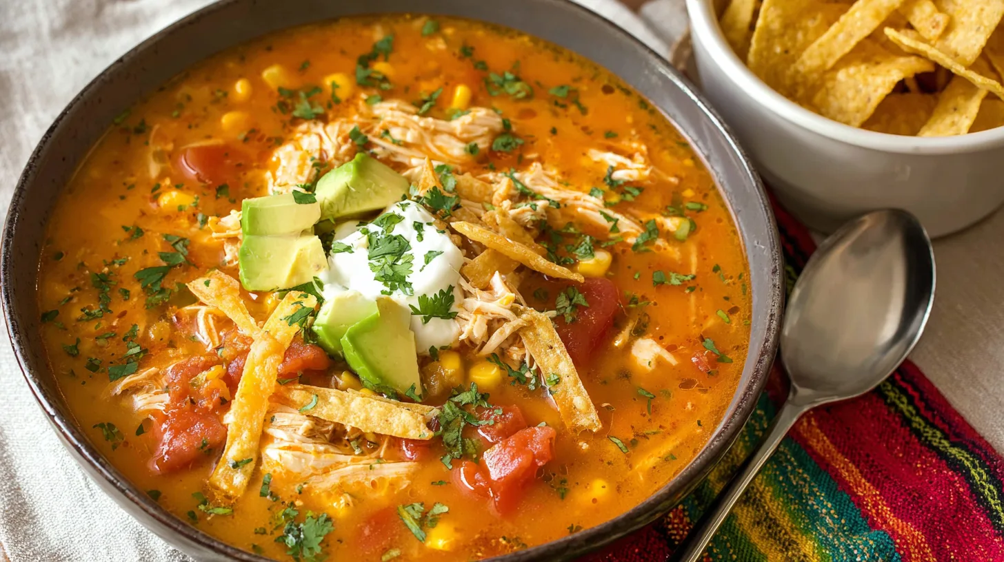 Best Chicken Tortilla Soup Recipe
