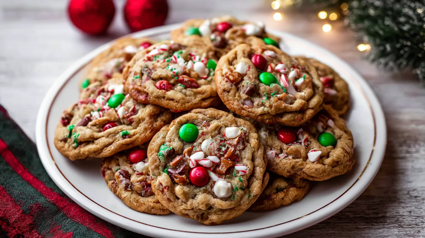Christmas Kitchen Sink Cookies