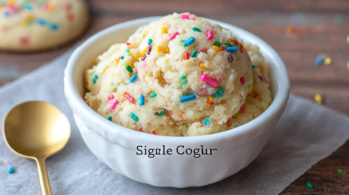 Edible Sugar Cookie Dough
