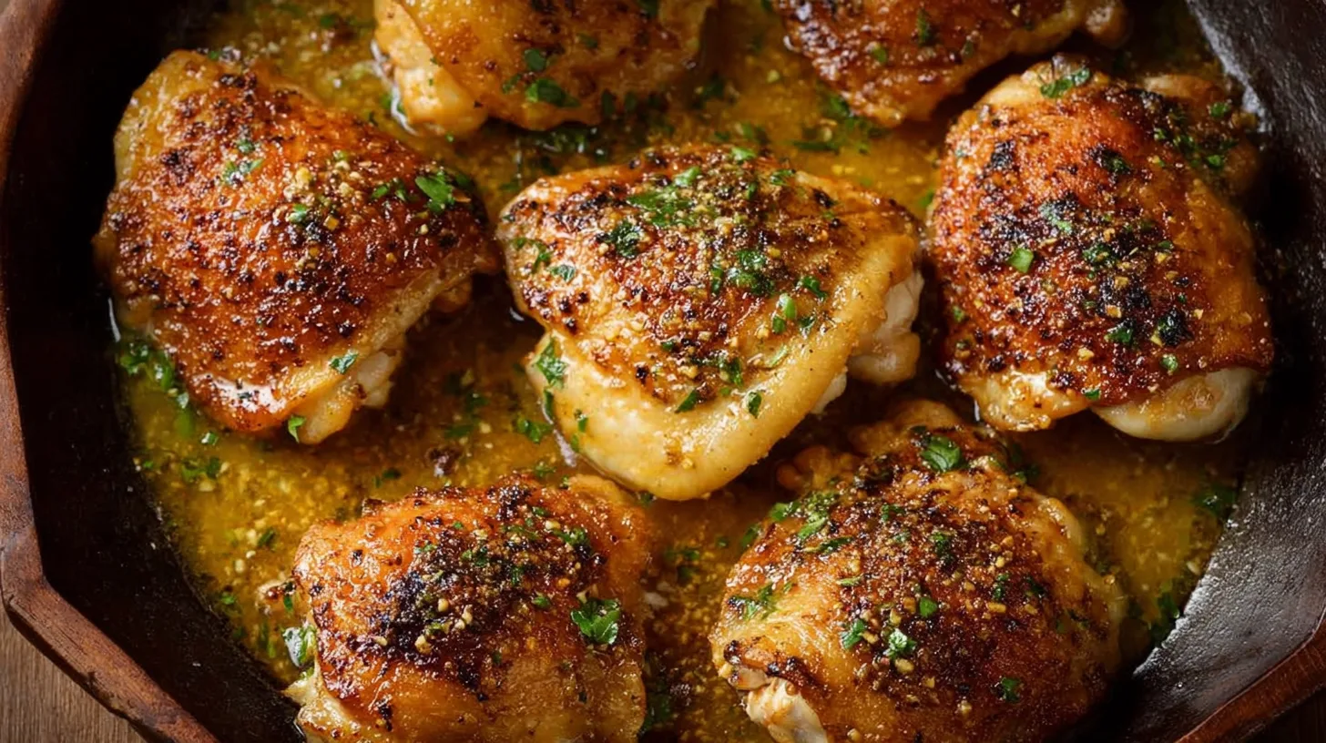 garlic chicken thighs