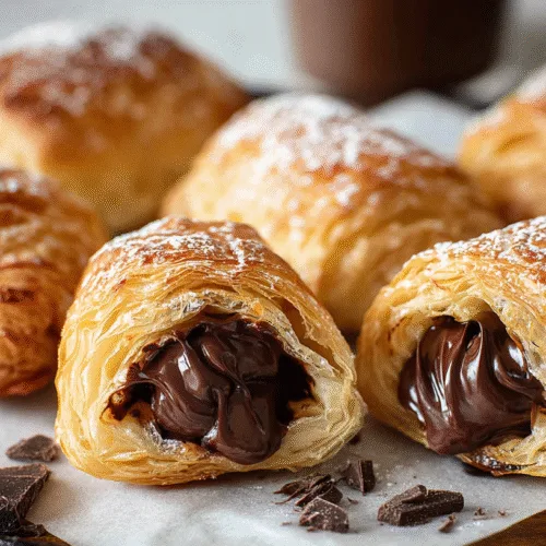 chocolate puff pastry