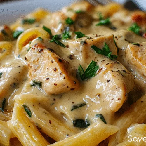 Creamy Italian Chicken Pasta