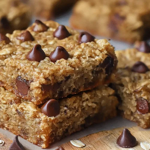 Oatmeal Chocolate Chip Bars