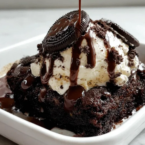 Oreo Dump Cake Easy and Fast