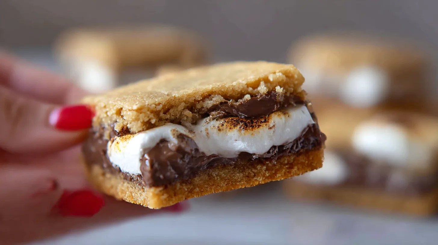 The Best s’mores cookie bars